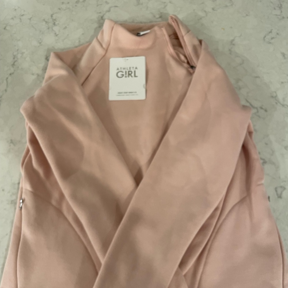 Athleta Girl Crazy Cozy Wrap 2.0 orchid pink